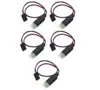 5X Scheda di Controllo Remoto CH3 Modulo di Controllo Della Luce per la Lampada Spia per Auto Modello RC Plug and