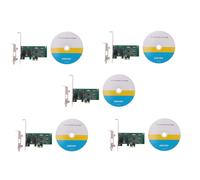 5X Scheda di Rete PCI-E Gigabit Adattatore per EXPI9301CT CT Desktop 82574L Chipset NIC