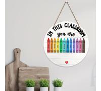 5x segni di benvenuto per la decorazione della porta in classe Benvenuto nel