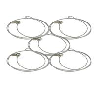 5x Serratura Kensington per notebook con combinazione numerica, 1,8 m