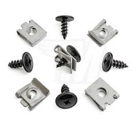 5X Set Vite A Croce + Staffa Di Fissaggio Universale