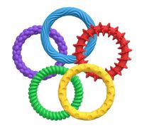 5x Silicone Stretchy Educational Funny Wristband - Fidget Toy, Gear | Calming Sensory Quiet For School Use Boys Girls Silent Toys Calm Down ADHD Wearable Play Stress Relief.