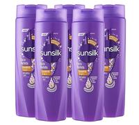 5x Sunsilk Co-Creations Shampoo Liscio Perfetto 2in1 Azione Antiumidità e Anti Crespo per Capelli Lisci e Brillanti - 5 Flaconi da 250 ml