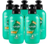 5x Sunsilk Ricci da Sogno 200ml - Crema Districante Anti-Crespo 24H con Elastina