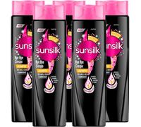 Sunsilk Shampoo Bye Bye Crespo con Cheratina ed Olio Nutriente per Capelli Crespi e Danneggiati Azione Idratante Nutriente Intensiva Illuminante - 5 Flaconi da 250ml