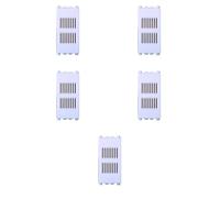 5x Suoneria, campanello, Moduli bianchi, Compatibile Con Vimar Arke', frutti, interruttori, pulsanti, deviatori, dimmer, sensori, PIR, buzzer, Per Placche originali e compatibili