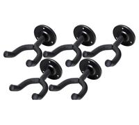 5x Supporto Aggancio Muro Montaggio Parete Universale Chitarra Basso Imbottitura