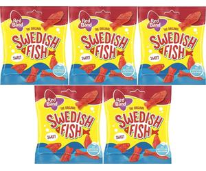 5X Swedish Fish I Dolci Originali 100G Senza Coloranti Artificiali