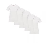 5x T-SHIRT DONNA MEZZA MANICA PAYPER SUNSET 100% COTONE MAGLIETTE 155 gr LAVORO