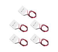 5X TEC1-12705 Dispositivo di Raffreddamento Termoelettrico Peltier 40X40Mm TEC12705 Modulo di Elementi Peltier per Radiatore di Raffreddamento