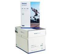 5x Tecno, Speed Carta per Fotocopie 80g/M² din A4 2500 Foglia Bianco Stampante