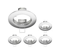 5x telaio di montaggio a soffitto CIRC rotondo in alluminio opaco