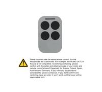 5X Telecomando A Codice Variabile 433,92 MHz per Apricancello Scorrevole Automatico, Ricezione Wireless A Lunga Distanza