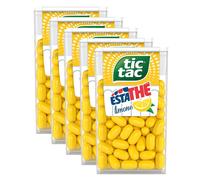 5X Tic Tac Estathè Limone Gusto Tè Limone 49g - Limited Edition