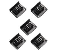 5X Top Nero A 3 Corde Caricamento Ponte Hard-Tail per Chitarre con Scatola 8966