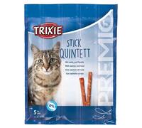 5x Trixie PREMIO Sticks Quintett mit Lachs/Forelle 25 × 5 g