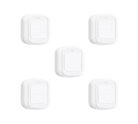 5X Tuya Pulsante WiFi Interruttore di Scena Interruttore Wireless Light da Parete Basso Consumo Energetico Nessun Cablaggio per un Tocco per