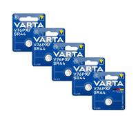1x 1.55V V 76 PX Batteria monouso SR44 Ossido d''argento (S) Batteria monouso, SR44, Ossido d''argento (S), 1,55 V, 1 pz, Argento