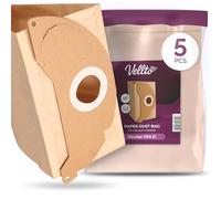 5x Vellto Sacchetto per Aspirapolvere Compatibili con Kärcher WD2 MV2 A2004 SE2001 SE3001 A2054 A2099 WD2240 WD2250 WD 2.200 Due Strati Ricambio 6.904-322.0 Sacchetti Filtranti Carta