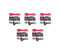 5X VER018 PRO PCI-e Riser Card Cavo USB 3.0 018 PCI Express 1X A 16X Extender PCIe Adattatore per BTC Mining(Rosso)