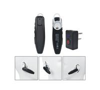 5X Walkie Talkie Wireless PTT Auricolare Spina K Vivavoce per Adattatore per Cuffie Microfono