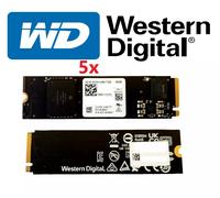 5X Western Digital WD HD SOLID STATE M.2 2280 256GB PCIe 4.0 BULK NVMe SN740