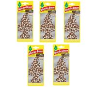 5X Wunderbaum Caffè Profumo Albero Autodiffusore Auto Deodorante Per Ambiente