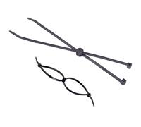 5x You.S Originale Serracavi Doppio Cablaggio Supporto Cavo Universale 205mm