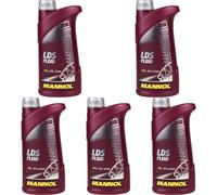 5X1 Litri Originale MANNOL Liquido Idraulico LDS Fluid