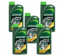 5X1 Litro FANFARO TDI 10W-40 API CH-4/SL ACEA A3/B4 Olio Motore