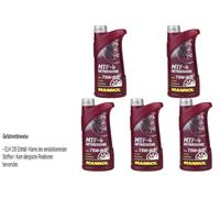 5X1 Litro Originale MANNOL Olio Del Cambio MTF-4 Olio Del Cambio 75W-80