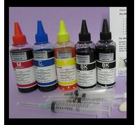 5x100ml kit inchiostro compatibile per ricarica cartucce canon pg 50 cl 51