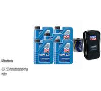 5X1L Liqui Moly Super Leggero 10W-40 300Ml MANNOL 9900 Pulizia Motore Borsa