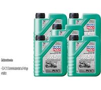 5x1Liter LIQUI MOLY Universale Gartengeräte-öl 10W-30 4-Takt Rasaerba Olio 4T