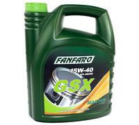 5x1x5 Litri FANFARO Olio Motore GSX 15W-40 API SN/CH-4