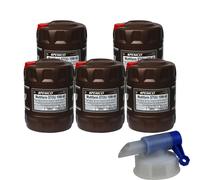 5x20 Litro PEMCO SAE 10W-40 Multifarm Stou olio motore Oil + Canale di Scarico