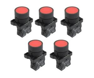 5x22mm rosso segnale momentaneo spinta pulsante interruttore 600V 10A ZB2-EA42