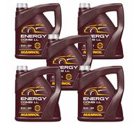5x4 Litri MANNOL Energy Combi LL 5W-30 Olio Motore MN7907 API SN ACEA C3