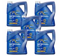 5x4 Litro mannol Special Plus 10W-30 olio motore Api Sn Acea A3/B4
