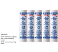5x400g LIQUI MOLY 3520 Lm 47 Grasso Lunga Durata + MoS2 Cartuccia Lubrificante