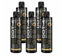 5X450 Ml MANNOL Liquido Freni DOT-4 3002 Liquido Freni Liquido Frizione