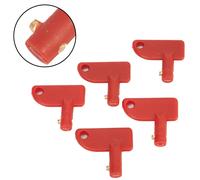 5xChiave di Ricambio per Interruttore Isolatore Batteria-Power Kill Cut Off Swit