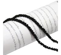 5Yards Multicolor Mini Beaded Lace Trim Wrapped Pearl Rope Handmade DIY Headband Hair Accessories Material(Color6)