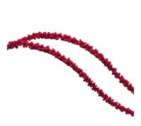 5Yards Multicolor Mini Beaded Lace Trim Wrapped Pearl Rope Handmade DIY Headband Hair Accessories Material(Color15)