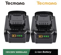 6.0Ah 18V Al litio Batteria per Dewalt DCB180 DCB181 DCB182 DCB184 DCB201 DCB200