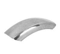 6.1 Poll Custom Motocicletta Metallo Paraspruzzi Corto Posteriore Parafango