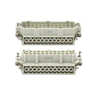 6/10/16/24 Nucleo Connettore for carichi pesanti HDC-HE Nucleo connettore maschio e inserto connettore femmina Nucleo 16A 500 V(24 core female)