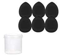 6/10 Pezzi Triangoli Powder Puff Finger Powder Puff Makeup Pads Makeup Blender Spugne Dry Wet Beauty Makeup Tool