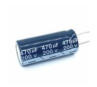 6~10 pz/lotto 200 v 470 UF 200 v 470 UF condensatore elettrolitico in alluminio dimensione 18 * 40 20%(10Pieces)