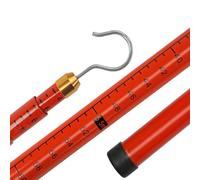6/12/18M Bastone Di Misurazione Della Potenza Telescopico Con Borsa Per Il Trasporto, Strumenti Di Misurazione Della Distanza Della Torre Elettrica(Orange,18m/59ft)